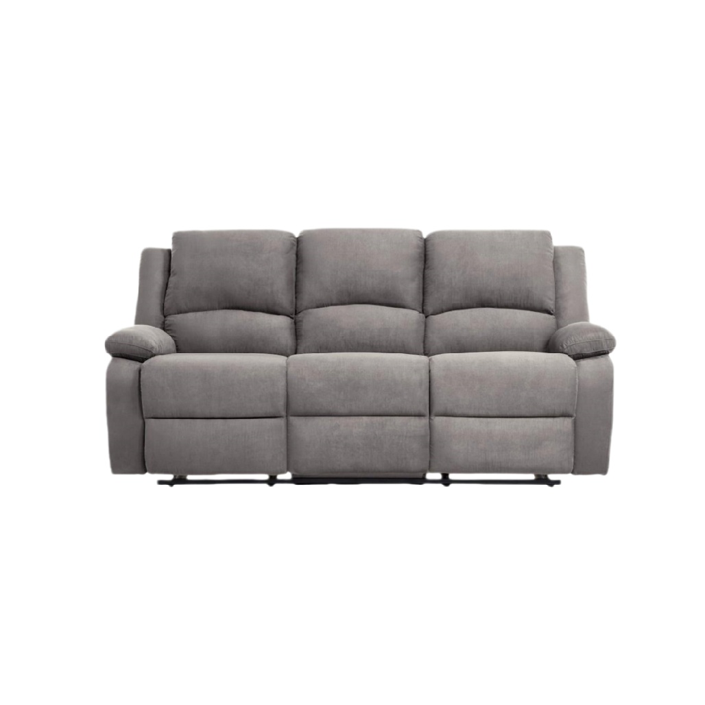 Canapé relax en tissu - Pour un confort optimal dans le salon - Structure en bois et mousse - Environ 200 x 90 x 90-havenaliving