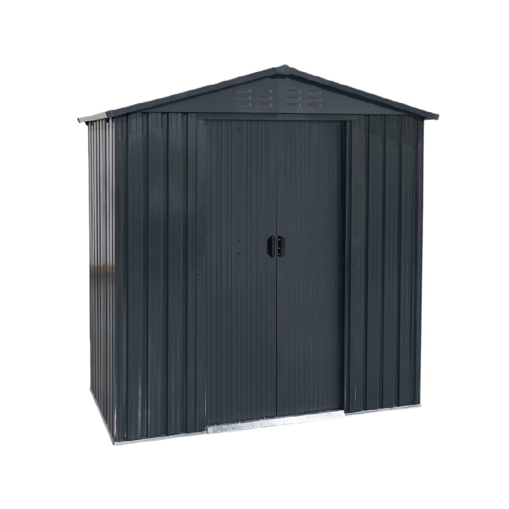 Abri de jardin en métal pour stockage extérieur - 150 x 100 x 200-vellinahome.com