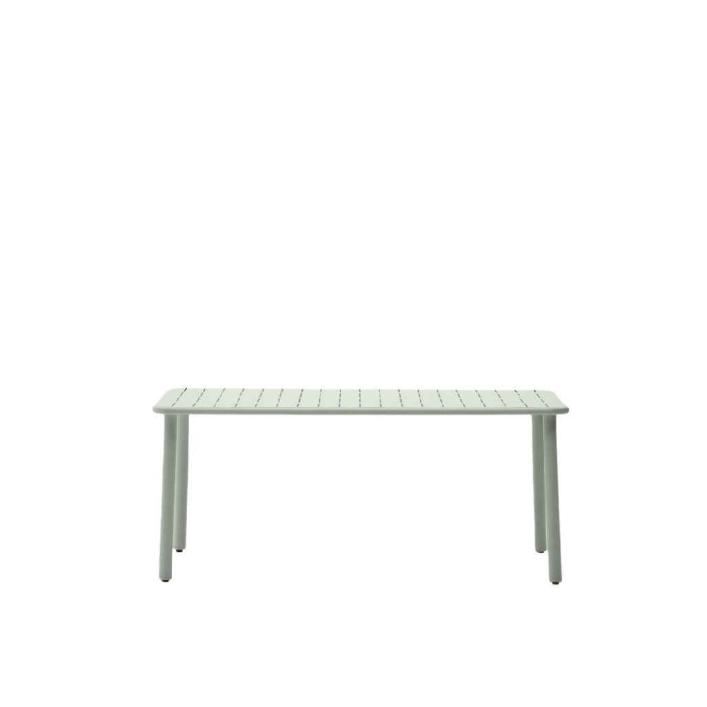 Table basse en métal pour salon ou jardin - 120 x 60 x 40-vellinahome