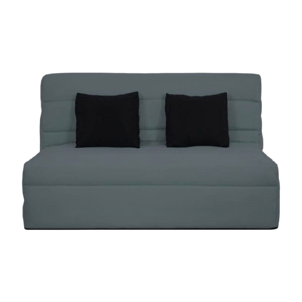 Canapé convertible en tissu pour salon - 150 x 80 x 75-vellinahome.com