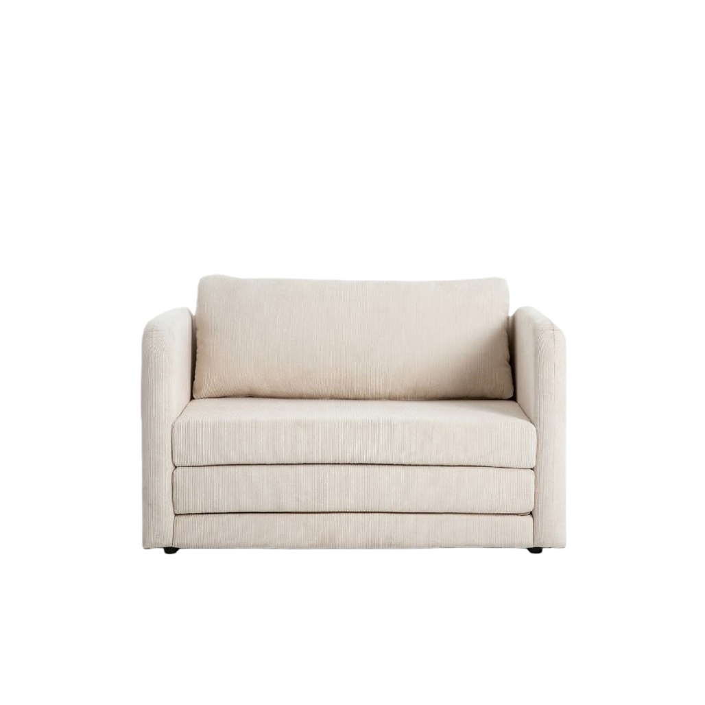 Canapé deux places en tissu pour salon - 90 x 160 x 80-vellinahome