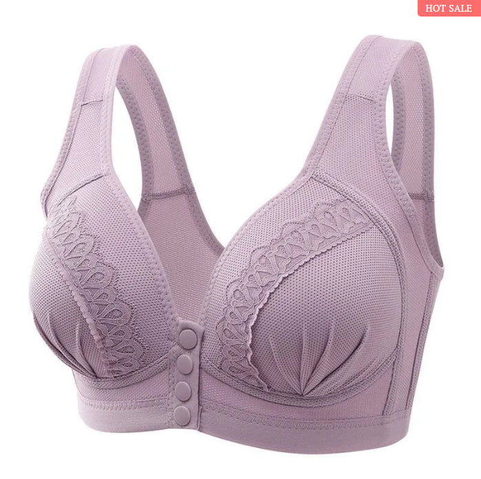 2023 FRONTKNOPF-BH AUS ATMUNGSAKTIVER, HAUTFREUNDLICHER BAUMWOLLE