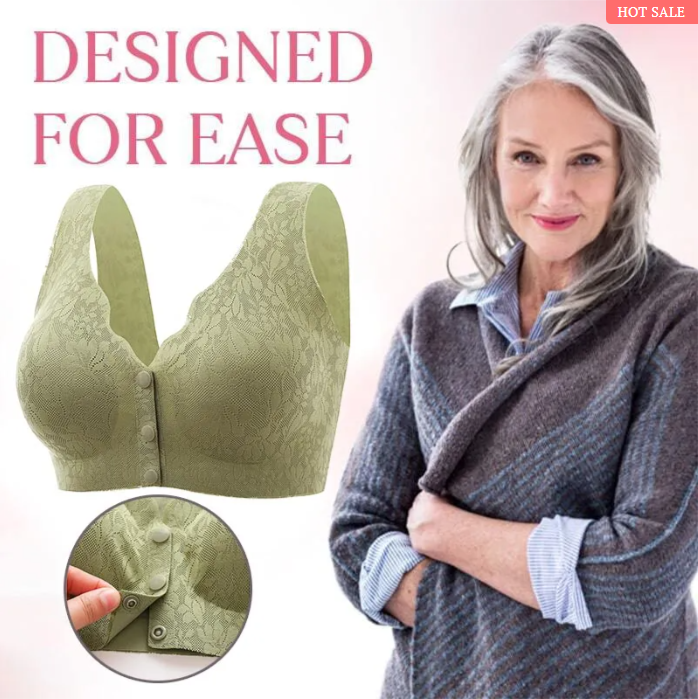 🔥FRONT BUCKLE SLEEP BRA FOR OLDER WOMEN