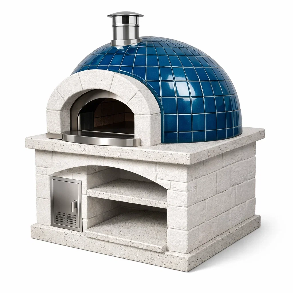 Pizza oven en céramique et pierre réfractaire-Dream Oasis Living