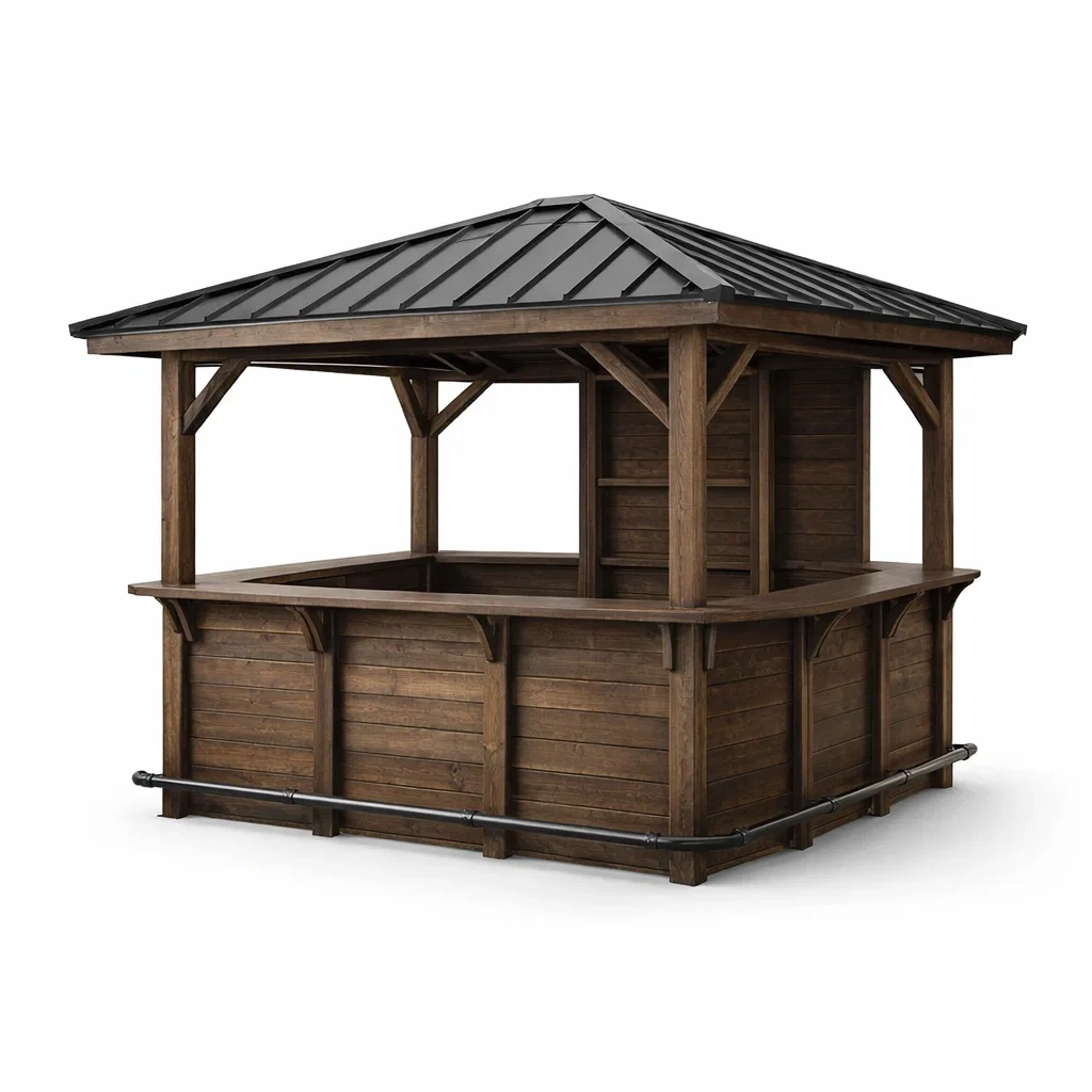 Grandes structures,Kiosque bar de jardin - LUXEDREAMVIBES