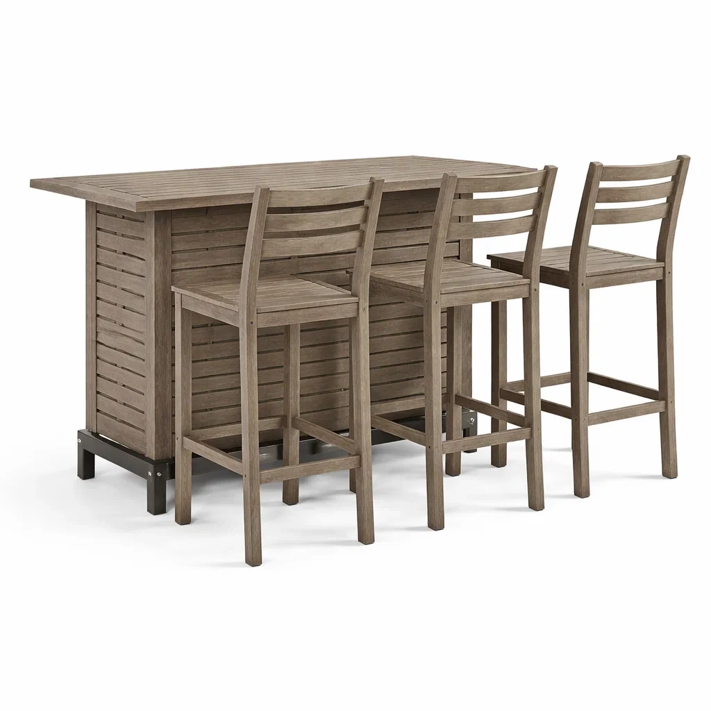 Ensemble de mobilier social,Ensemble de bar - Serenity Homehaven
