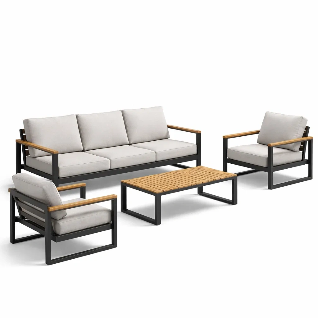 Ensemble de mobilier social,Ensemble de canapés - Serenity Homehaven