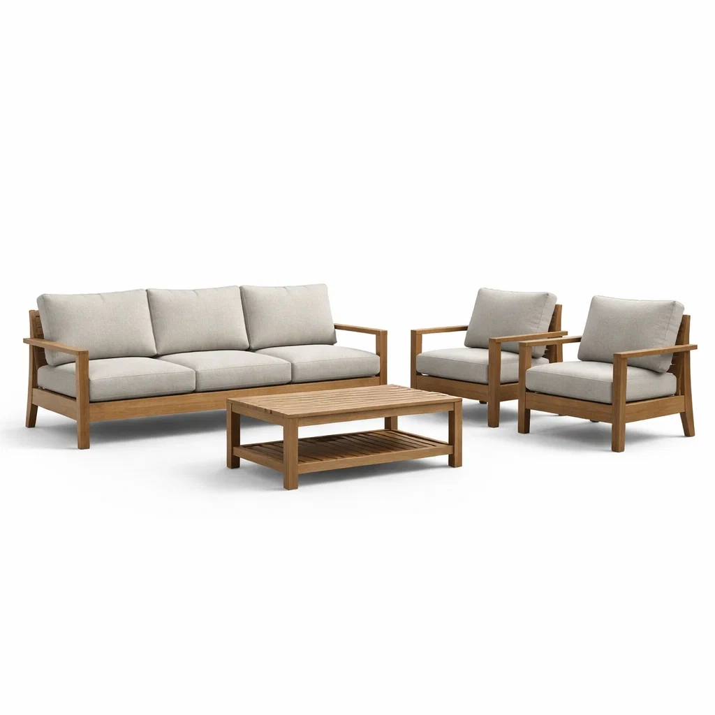 Ensemble de mobilier social,Ensemble de canapés - Serenity Homehaven