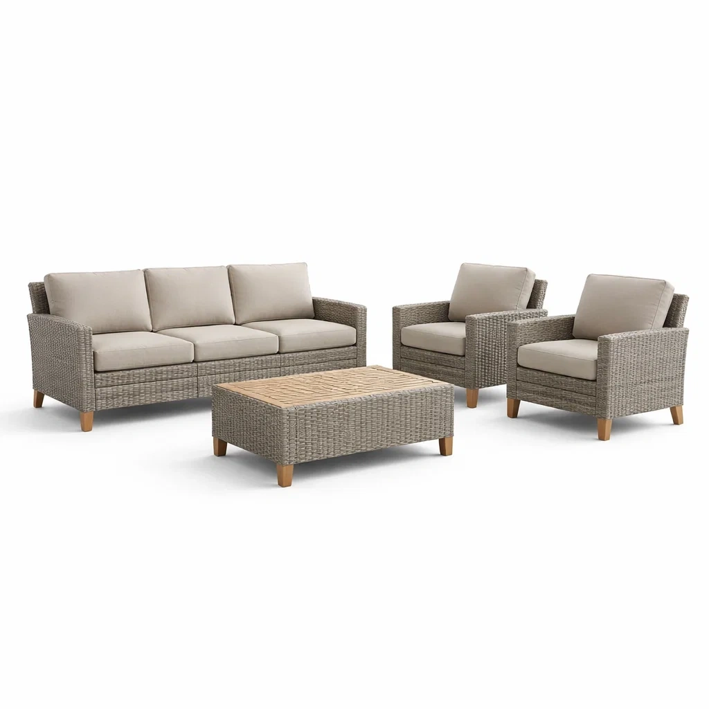 Ensemble de mobilier social,Ensemble de canapés - Serenity Homehaven