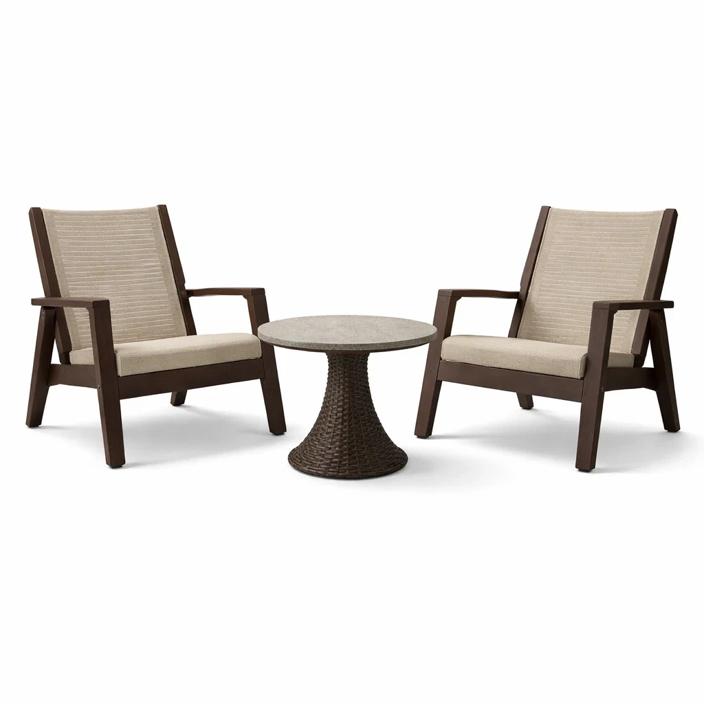 Ensemble de mobilier social,Ensemble de détente - Serenity Homehaven