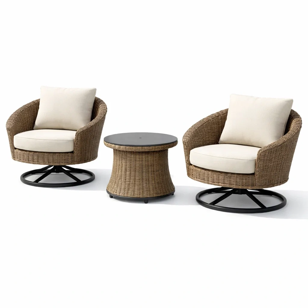 Ensemble de mobilier social,Ensemble de détente - Serenity Homehaven