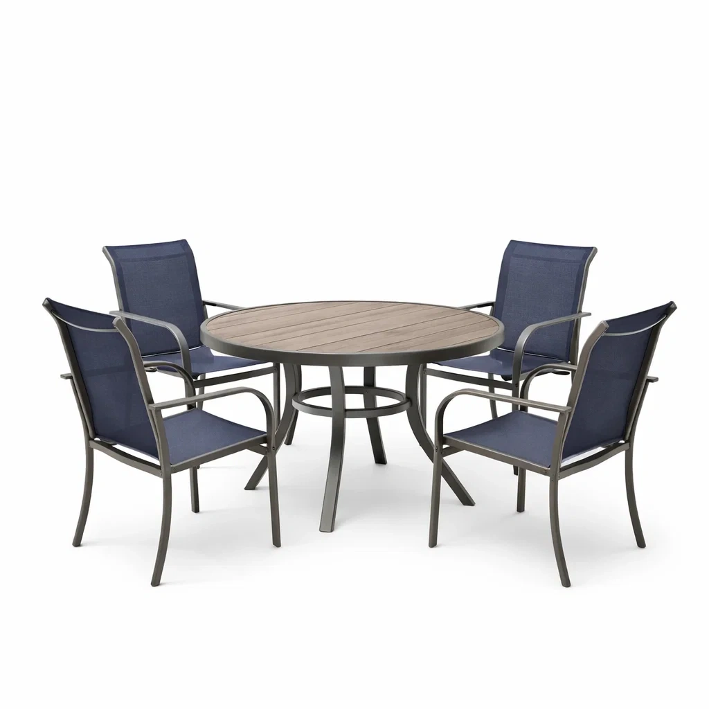 Ensemble de mobilier social,Ensemble table et chaises - Serenity Homehaven