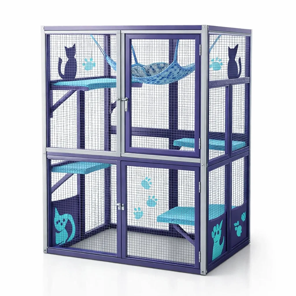 Article pour animaux,Enclos pour chat - URBANLUXERETREAT