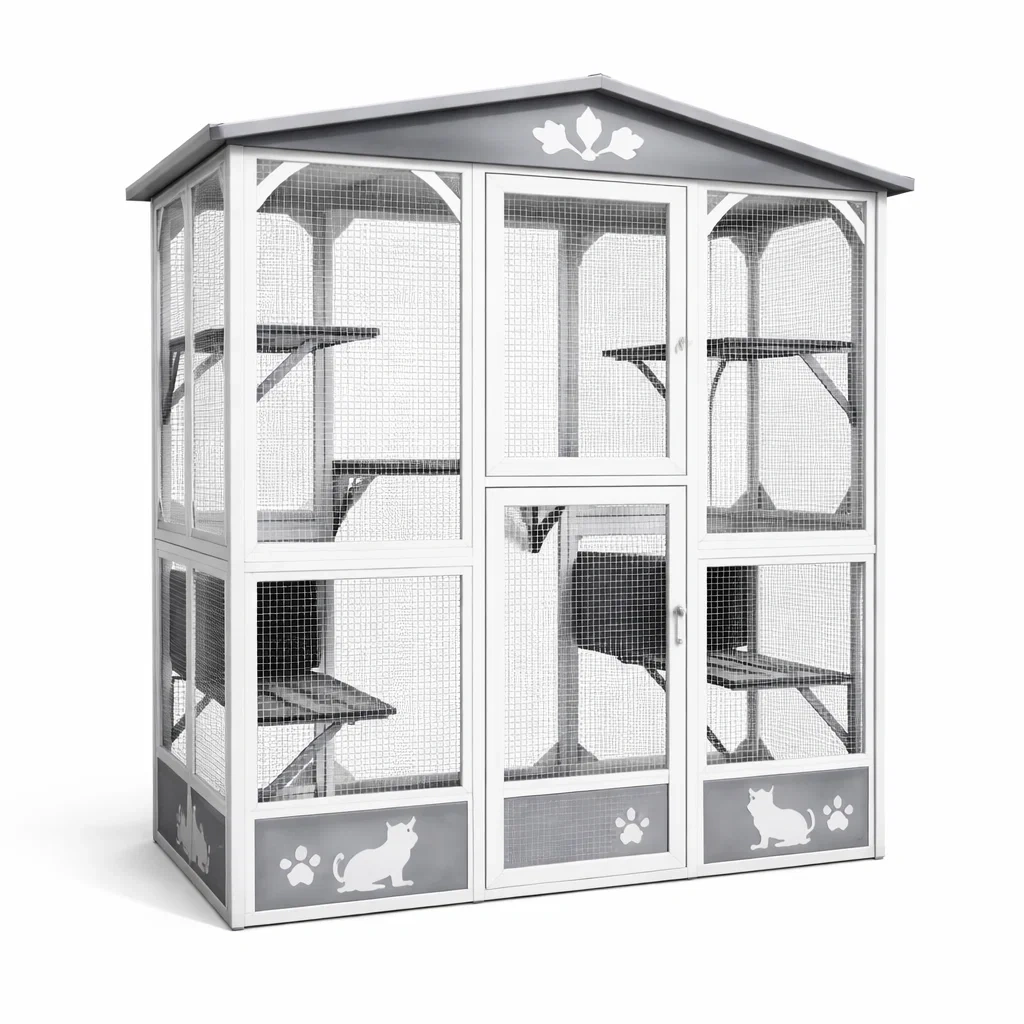 Article pour animaux,Enclos pour chat - URBANLUXERETREAT