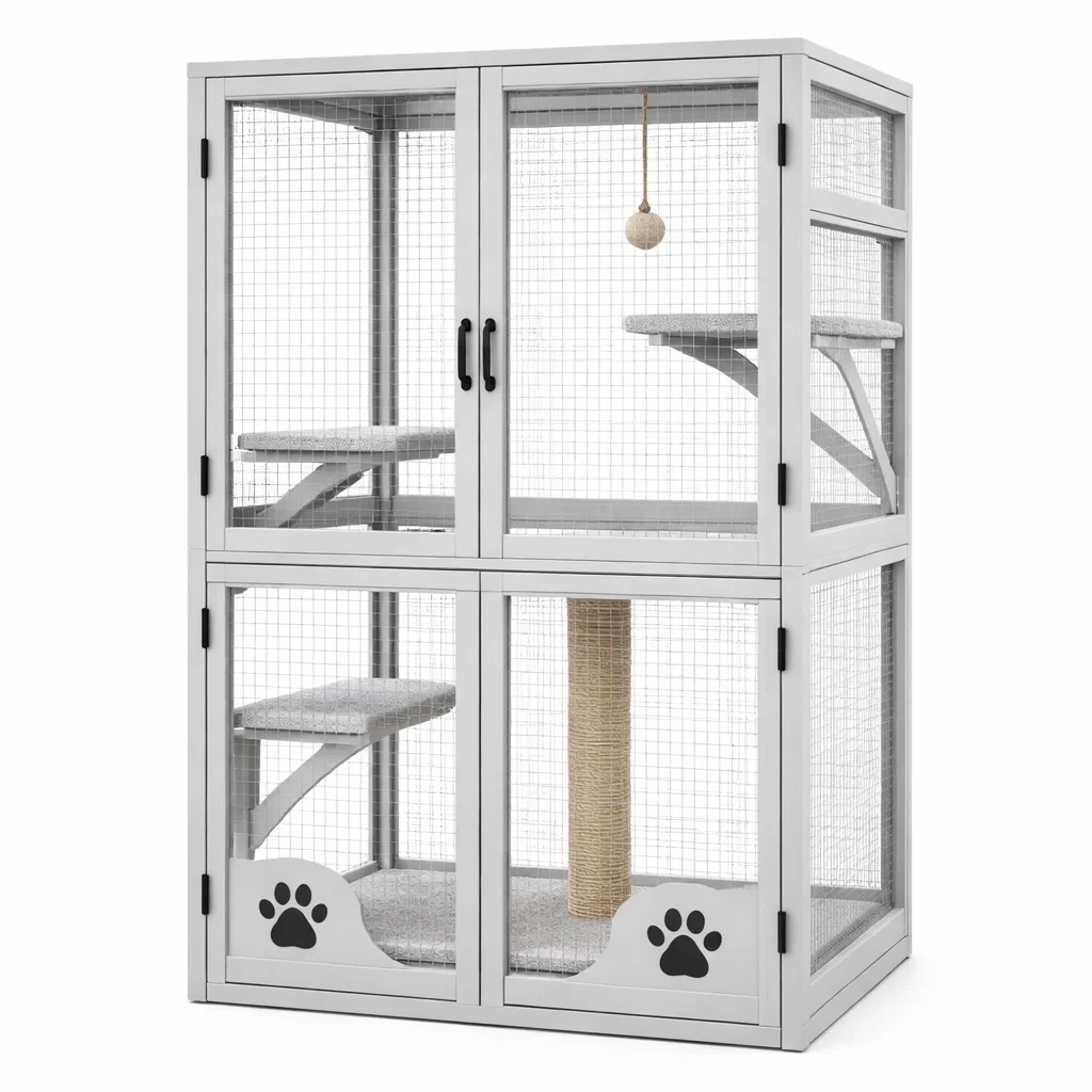 Article pour animaux,Enclos pour chat - URBANLUXERETREAT