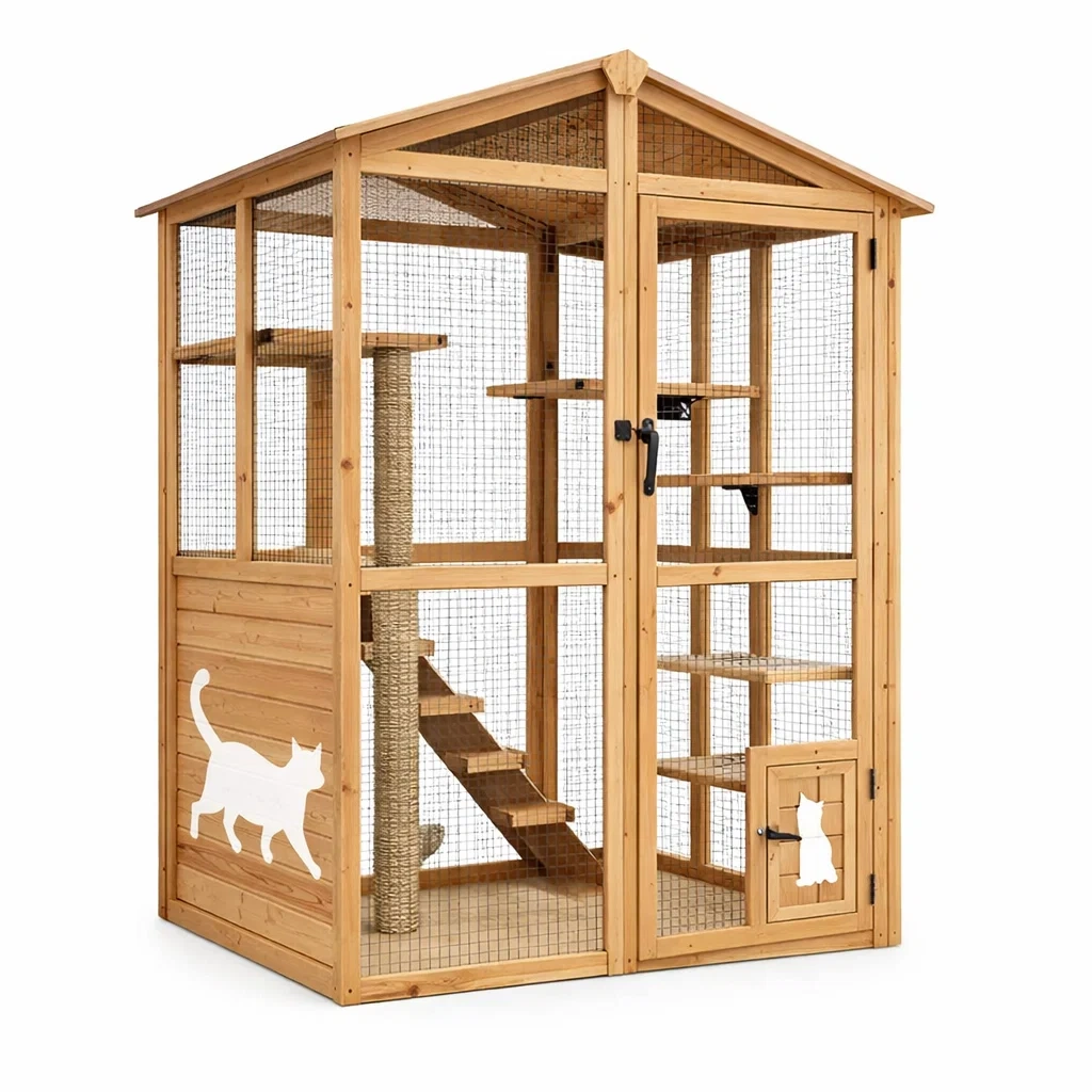 Article pour animaux,Enclos pour chat - URBANLUXERETREAT