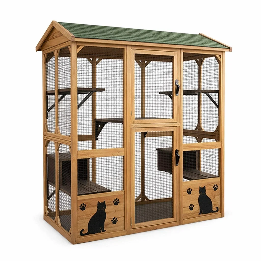 Article pour animaux,Enclos pour chat - URBANLUXERETREAT
