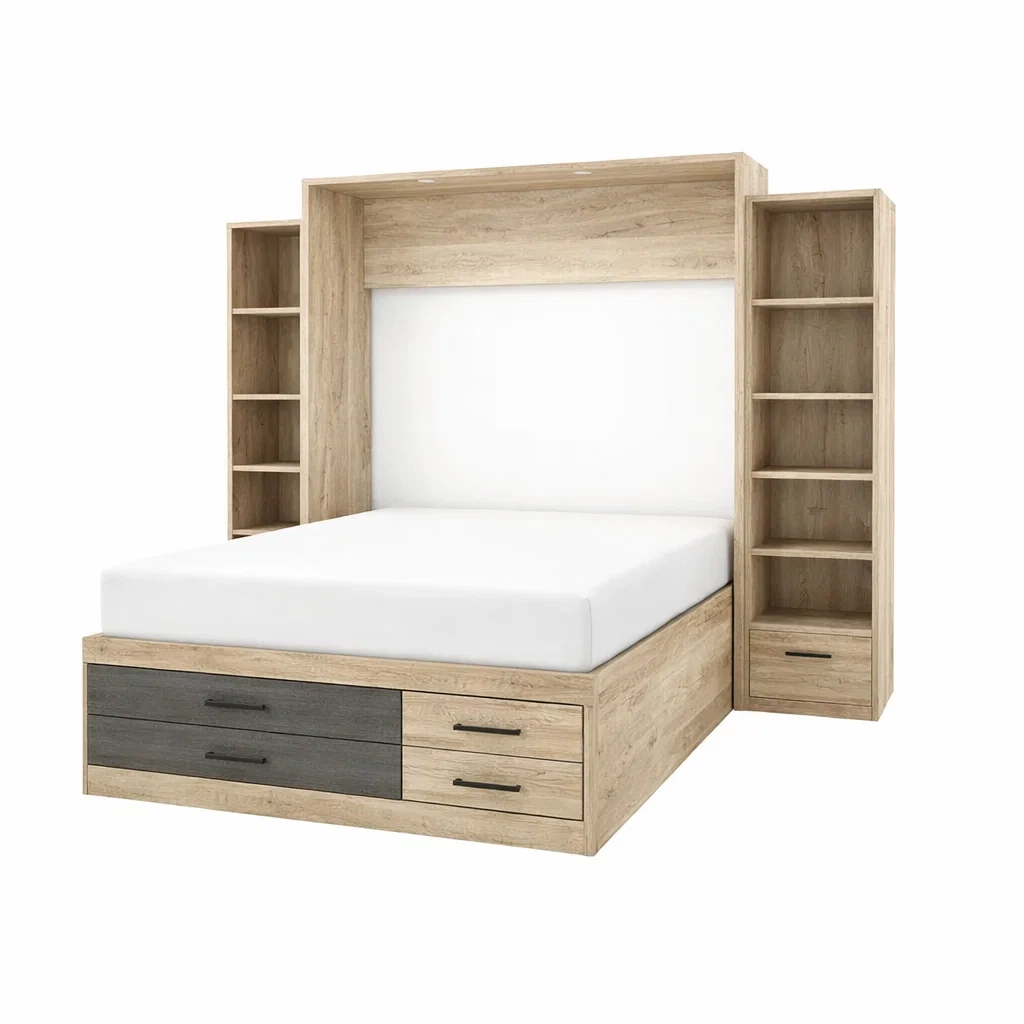 Chambre,Lit avec rangement - COZYLUXERETREAT