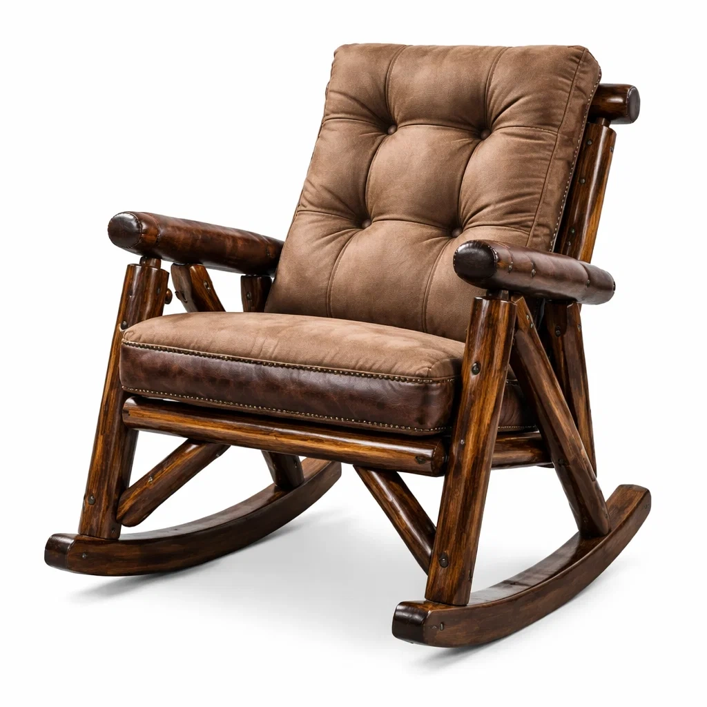 Salon,Fauteuil à bascule - COZYLUXERETREAT