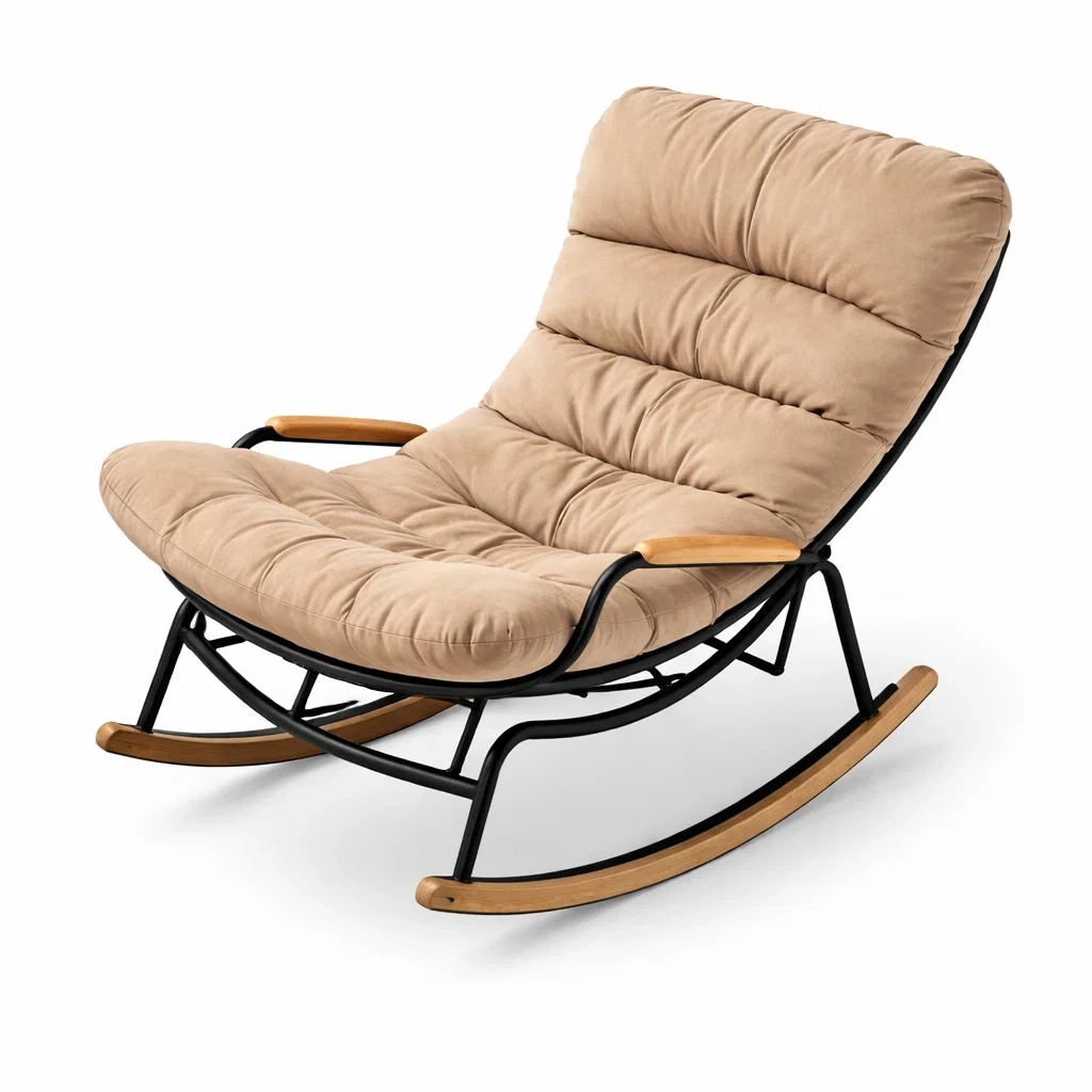 Salon,Fauteuil à bascule - COZYLUXERETREAT