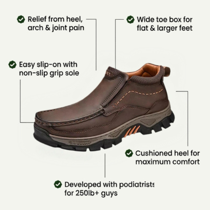 GARB®-RiverTrail Waterproof Breathable Leather Walkers