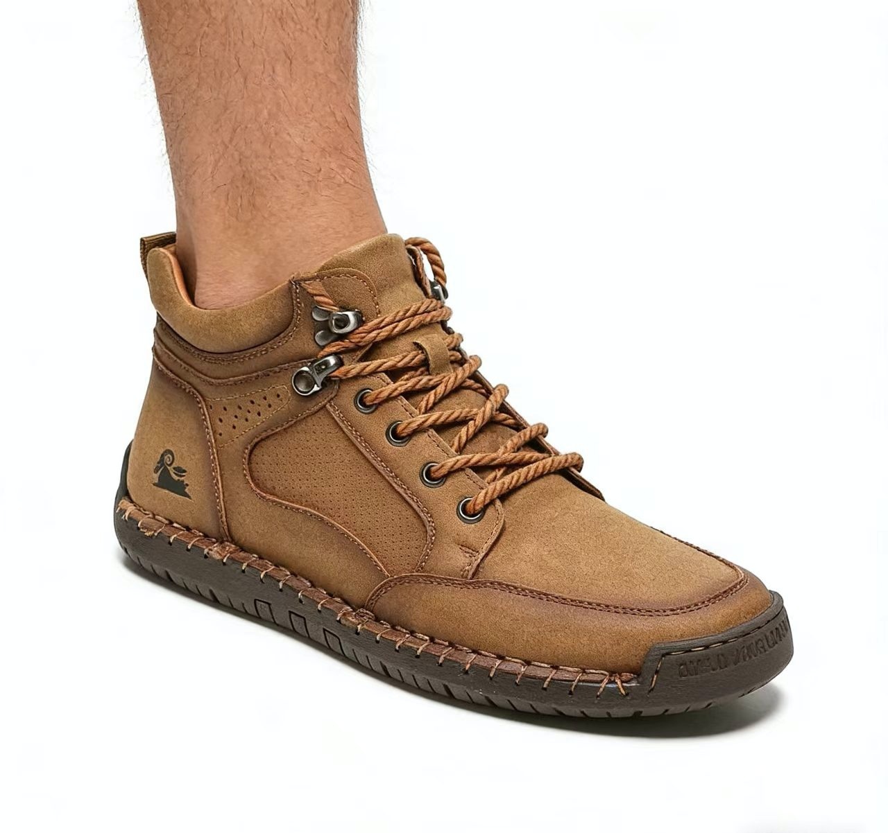 ⏰Last Day! 45% OFF 🔥HIKER®Men's Genuine Leather Outdoor Waterproof Orthopedic Walking Shoes