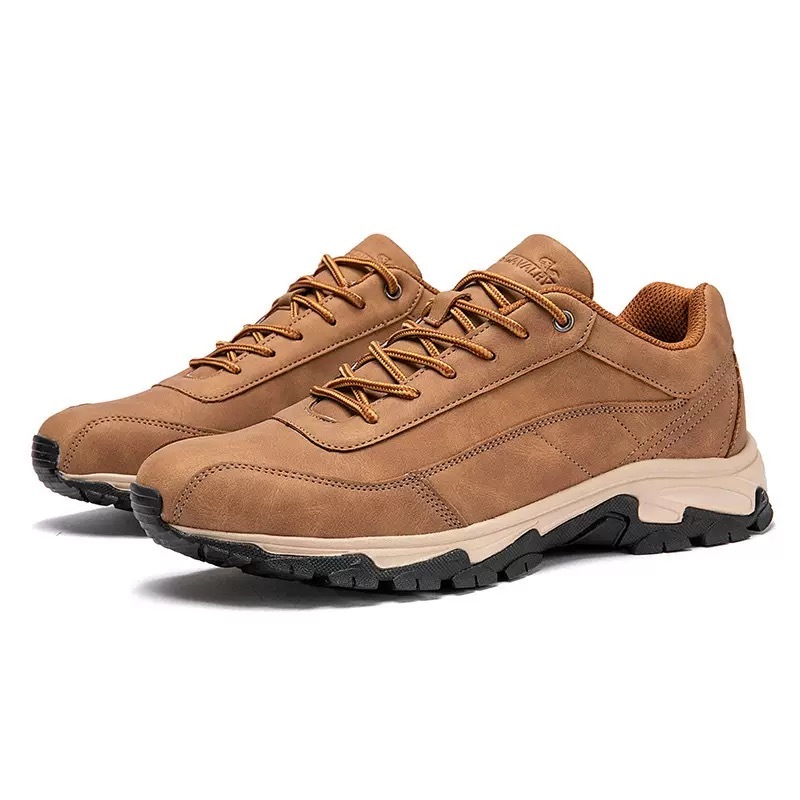 ⏰Last Day! 45% OFF 🔥HIKER®Men's Genuine Leather Outdoor Waterproof Orthopedic Walking Shoes