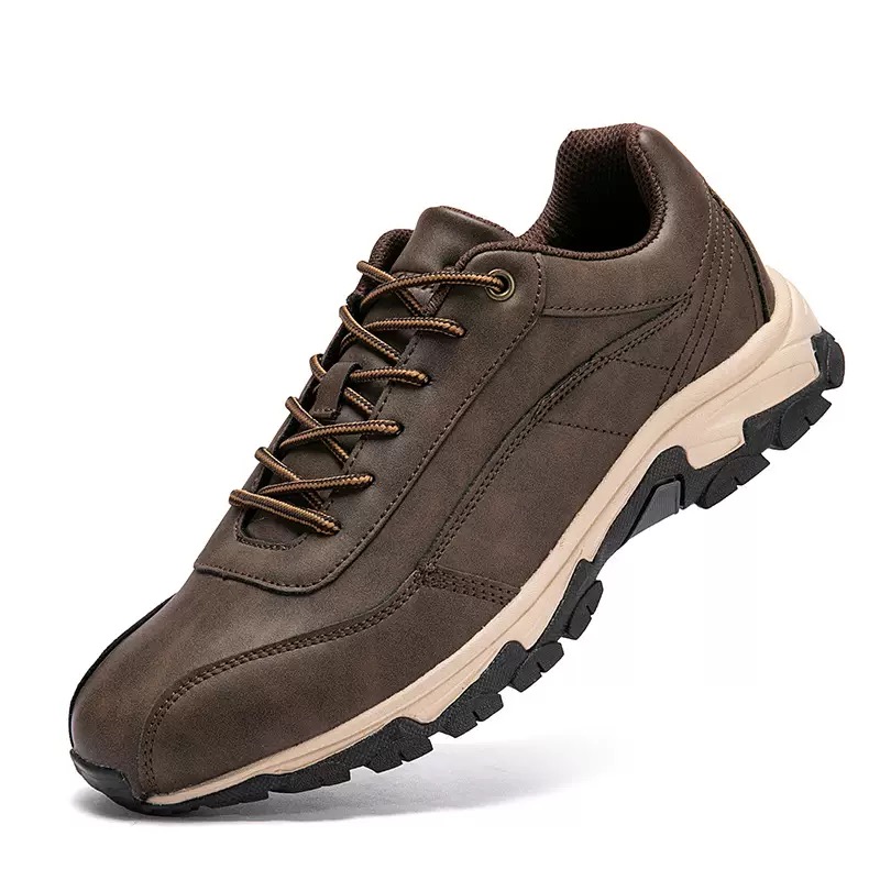 ⏰Last Day! 45% OFF 🔥HIKER®Men's Genuine Leather Outdoor Waterproof Orthopedic Walking Shoes