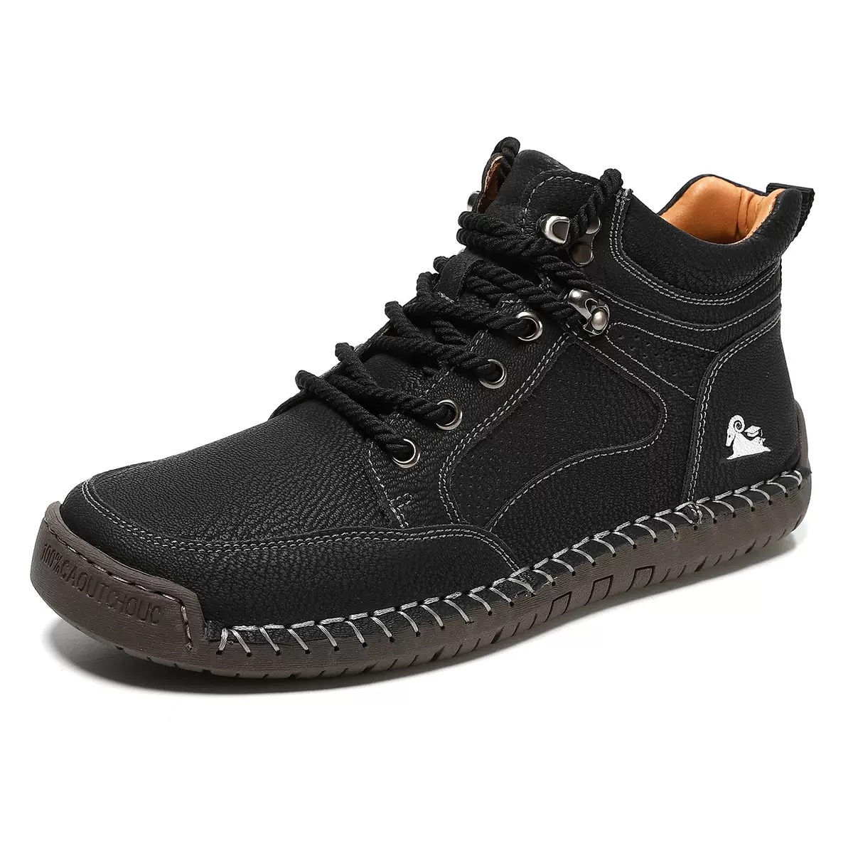 ⏰Last Day! 45% OFF 🔥HIKER®Men's Genuine Leather Outdoor Waterproof Orthopedic Walking Shoes