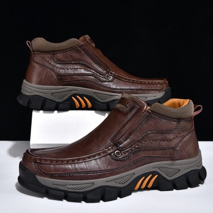 ⏰Last Day!45% OFF 🔥VELTOE® Men‘s Handmade Genuine Leather Watreproof Orthopedic Boots 