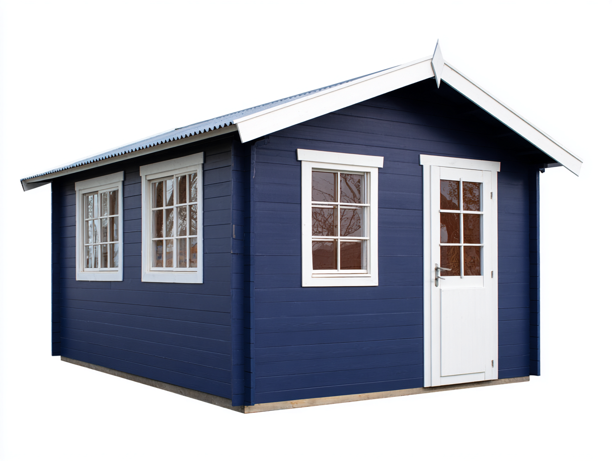 Casetta da giardino 240x180x200 cm Grigio Stile moderno-Homipad