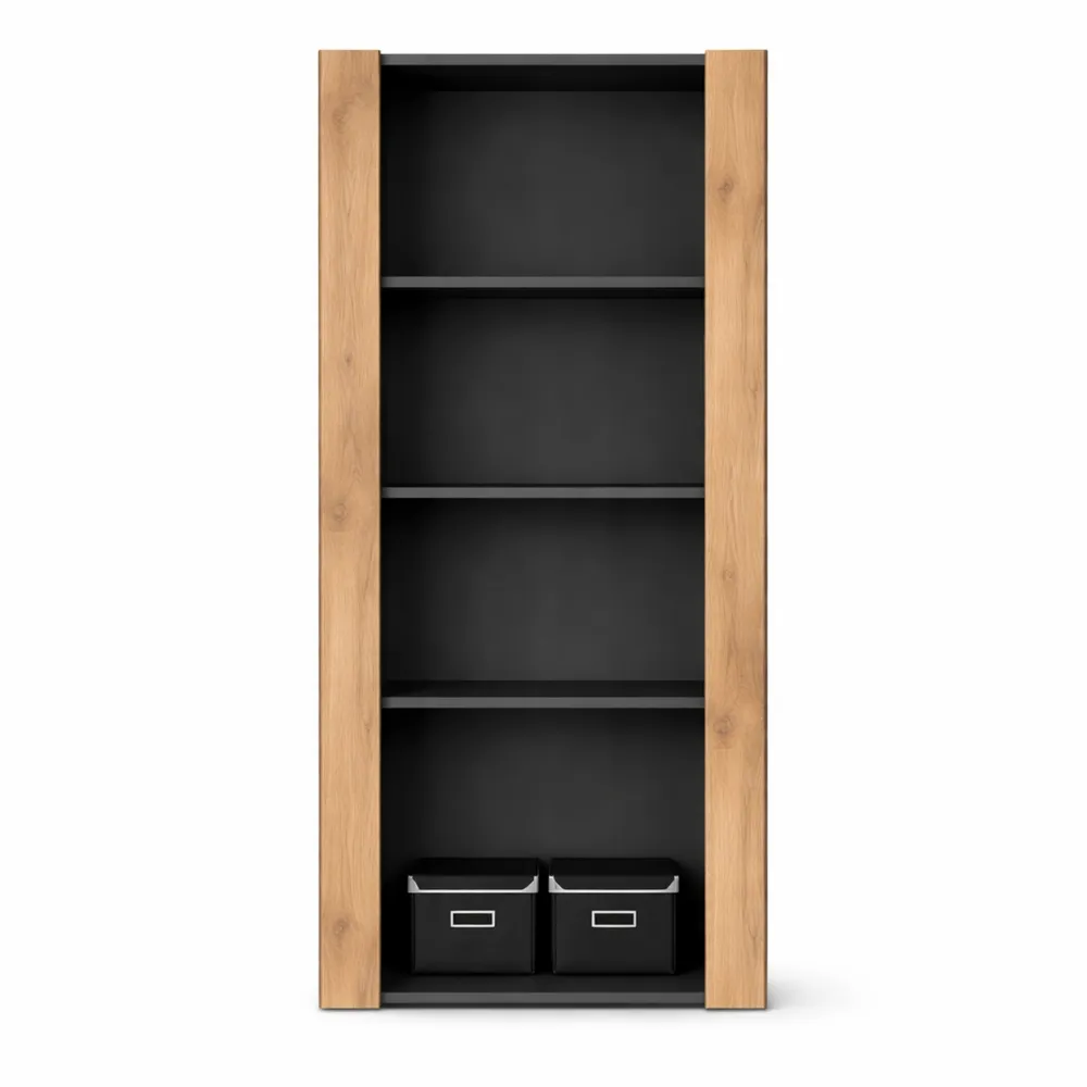 Armoire de Rangement avec Étagères en Verre pour Intérieur-Nestdecorco