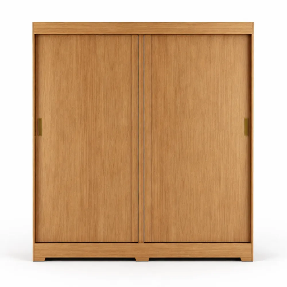 Armoire Penderie Moderne avec Portes Coulissantes-Nestdecorco