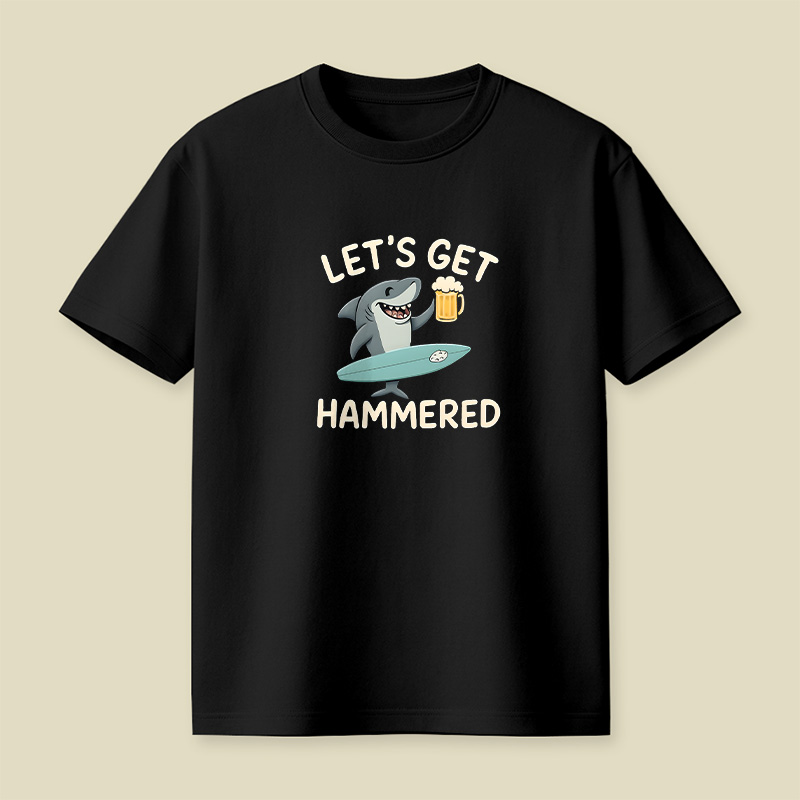 Hammered Shark Playful T-Shirt