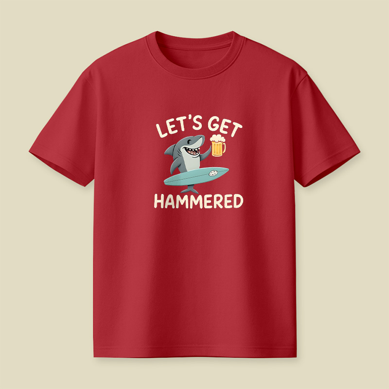 Hammered Shark Playful T-Shirt