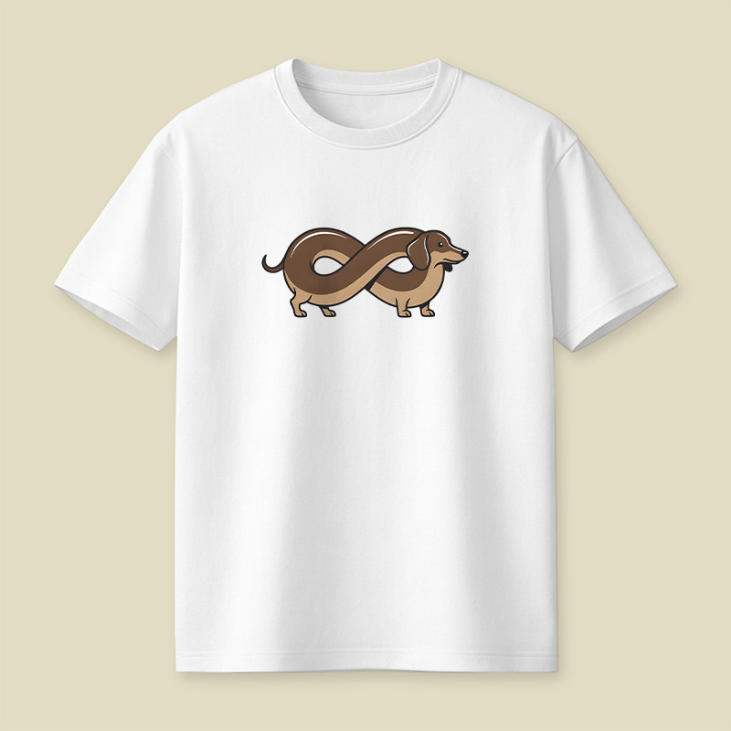 Infinity Dachshund Playful T-Shirt