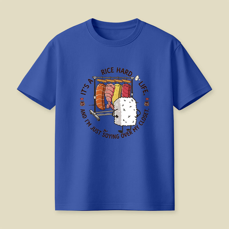 Rice Hard Life Playful T-Shirt