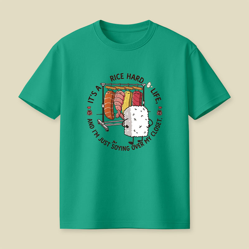 Rice Hard Life Playful T-Shirt