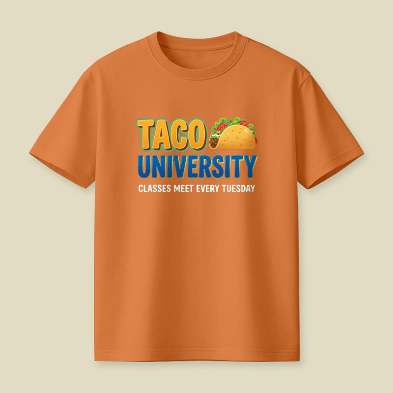 Taco University Playful T-Shirt