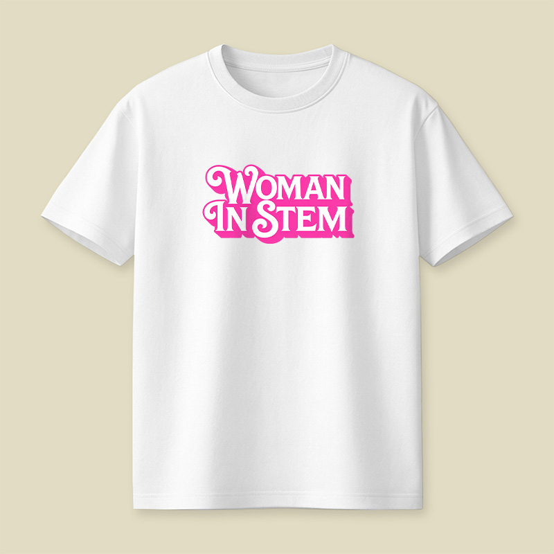 Woman In Stem Playful T-Shirt