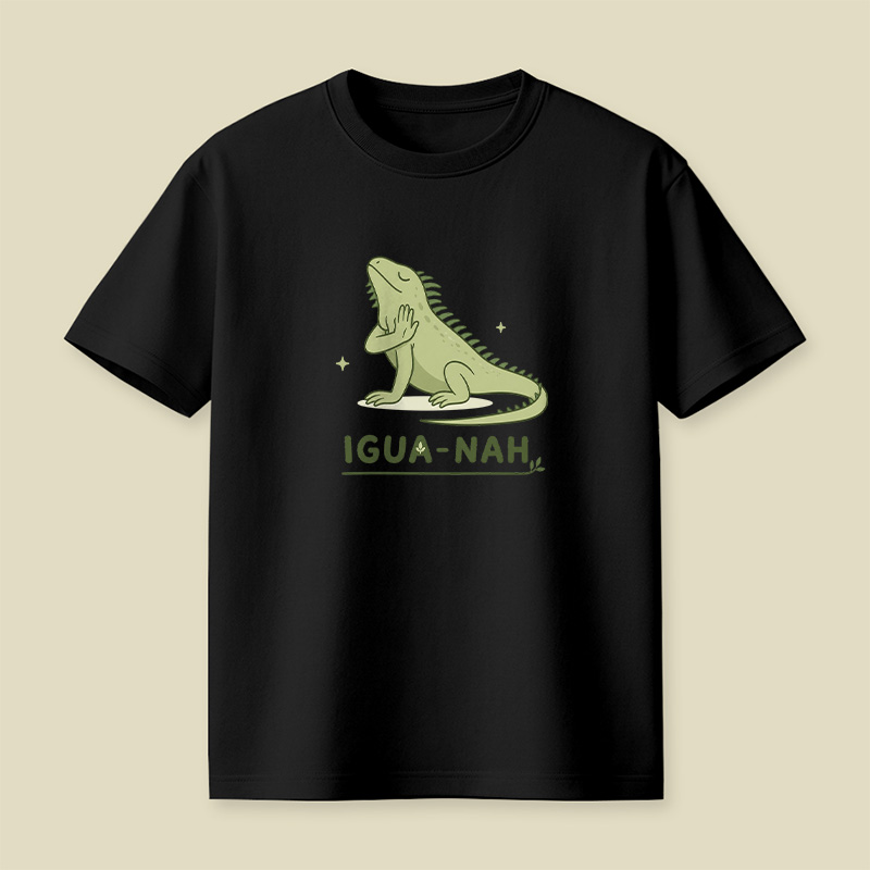 Igua-Nah Iguana Playful T-Shirt