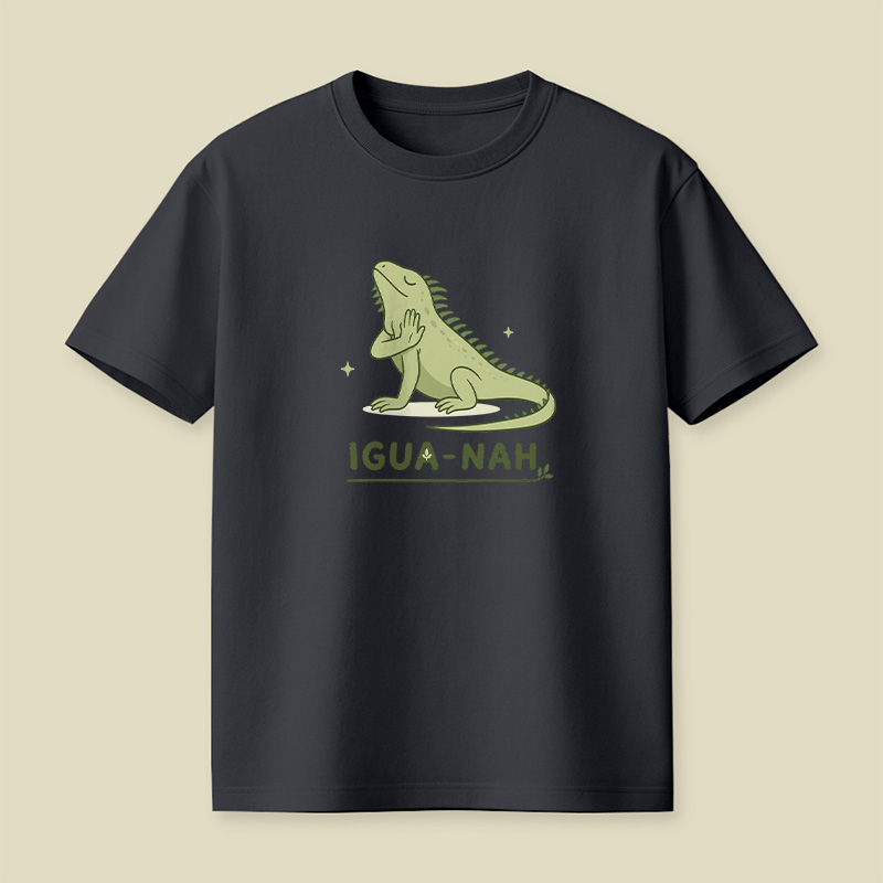 Igua-Nah Iguana Playful T-Shirt