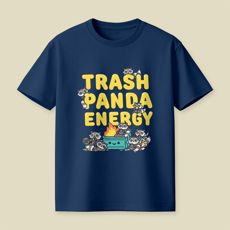 Trash Panda Energy Playful T-Shirt