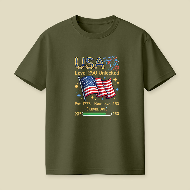 USA Level 250 Unlocked Playful T-Shirt