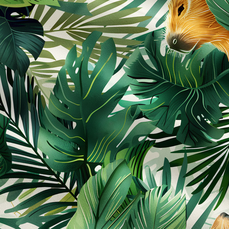 Hawaii Capybara Playful Maxi Dress