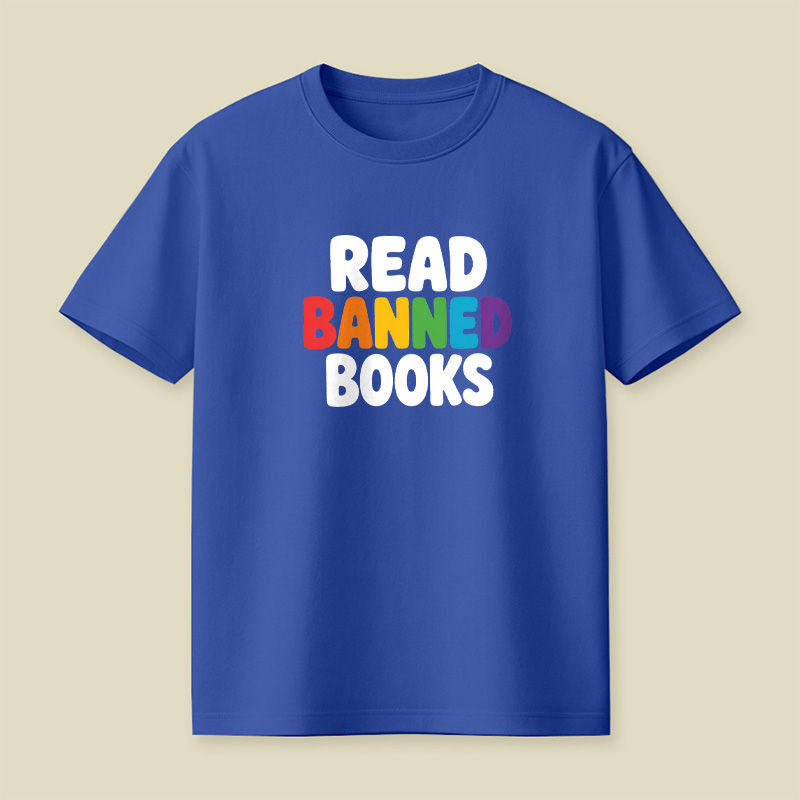 Read Banned Books Playful T-Shirt