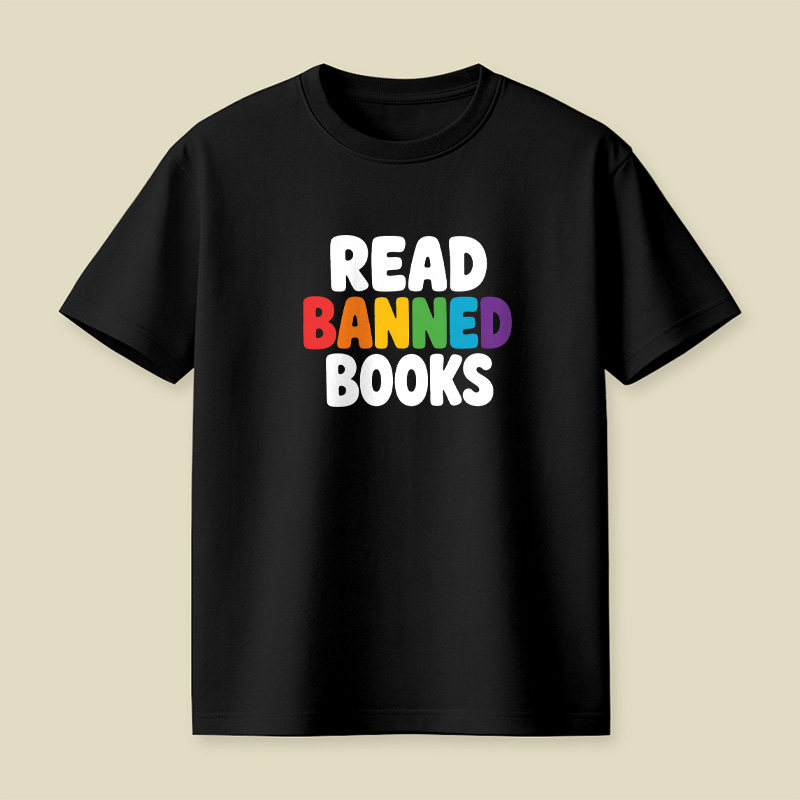 Read Banned Books Playful T-Shirt