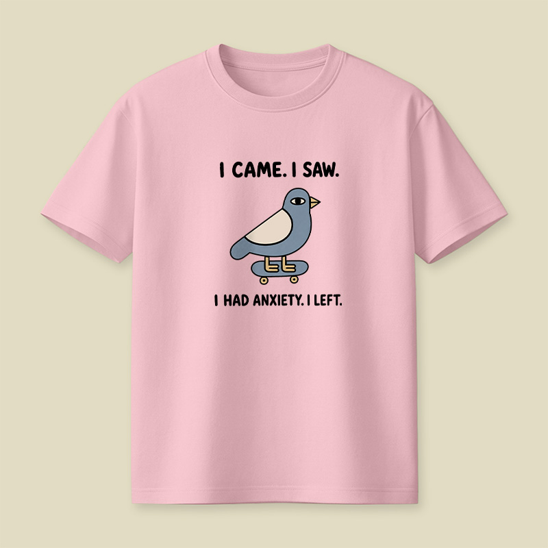 Funny Meme Bird Just Needs A Break Playful T-Shirt