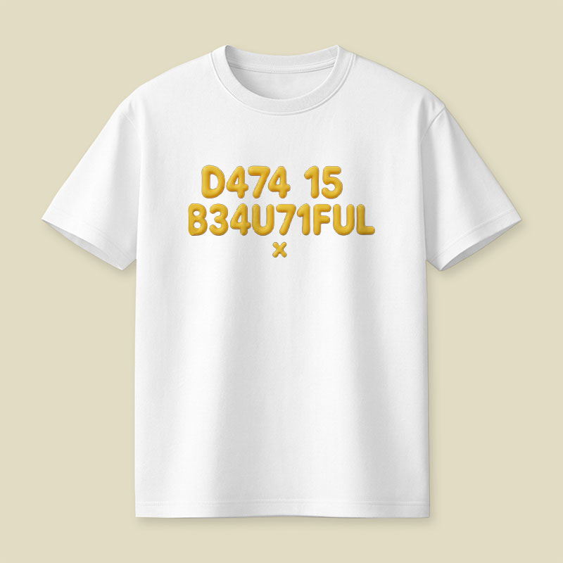 Data is Beautiful Playful T-Shirt