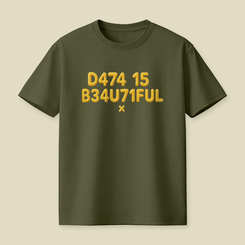 Data is Beautiful Playful T-Shirt